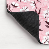 白いさくらんぼ マウスパッド (コーナー)