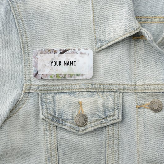 白いさくらんぼ 名札 (インサイチュ)