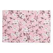 白いさくらんぼ 枕カバー (裏面)