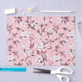 白いさくらんぼ 薄葉紙 (クラフト)