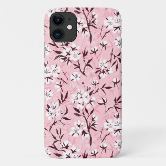 白いさくらんぼ Case-Mate iPhoneケース (裏面)