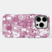 白いさくら羊 Case-Mate iPhoneケース (裏面 (横))