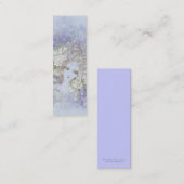 白いしおりに衰退して下さい スキニー名刺 (正面/裏面)