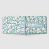 白いちごキュートなパイネリカスタムーのベビーシャワー ゲストブック (全面)