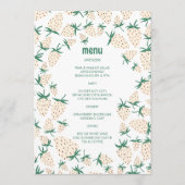 白いちごキュートなパイネリーハンドドローカスタムド メニュー (正面)