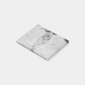 白い🐅のトラ ポストイット (アングル)