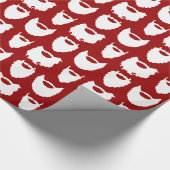 白いひげ ラッピングペーパー (角)