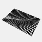 白いひも ドアマット (アングル)