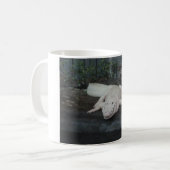 白いわに コーヒーマグカップ (正面左)