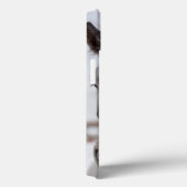 白いアイスランドの馬のHeadshot Case-Mate iPhoneケース (裏面 / 右)