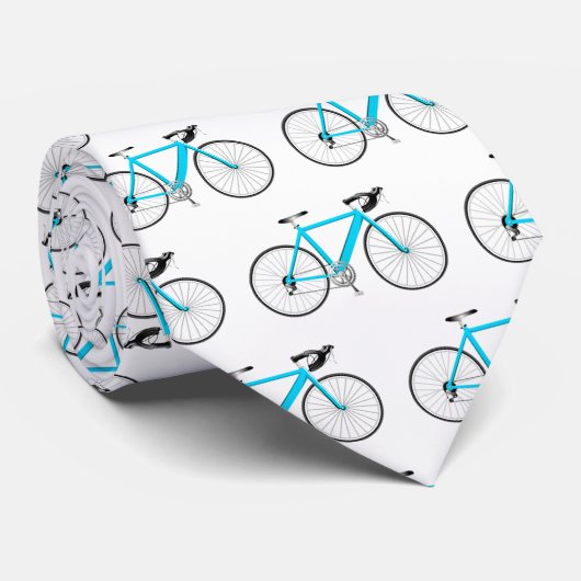 白いアクアバイク ネクタイ (ロール)