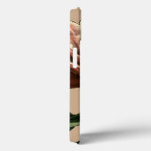 白いアクセントのルビー色の赤いバラ Case-Mate iPhoneケース (裏面 / 右)