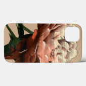 白いアクセントのルビー色の赤いバラ Case-Mate iPhoneケース (裏面 (横))