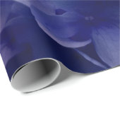 白いアジサイの花の背景 ラッピングペーパー (ロールコーナー)