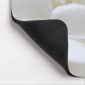白いアジサイの"未来の花嫁"のmousepad マウスパッド (コーナー)
