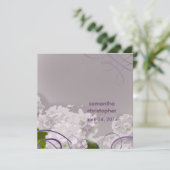 白いアジロマン·結婚式招待状 招待状 (スタンド正面)