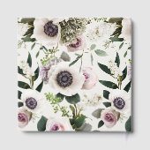 白いアネモネの雪の白 ゲストブック (裏面)