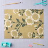 白いアネモンの花 薄葉紙 (クラフト)