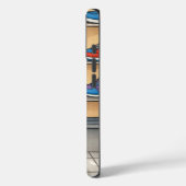 白いアヒルのスニーカーのショーウィンドウショッピング Case-Mate iPhoneケース (裏面 / 左)