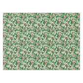 白いイチゴ テーブルクロス (正面(横))