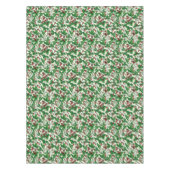 白いイチゴ テーブルクロス (正面)