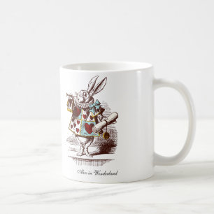 白いウサギのマグ コーヒーマグカップ