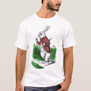 白いウサギのワイシャツ Tシャツ