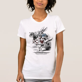 白いウサギのTシャツ Tシャツ