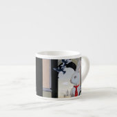 白いウサギはパリExpressoのマグに行きます エスプレッソカップ (正面右)