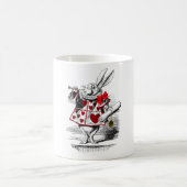 白いウサギ コーヒーマグカップ (中央)