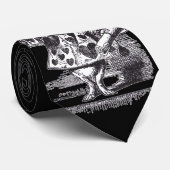 白いウサギ ネクタイ (ロール)