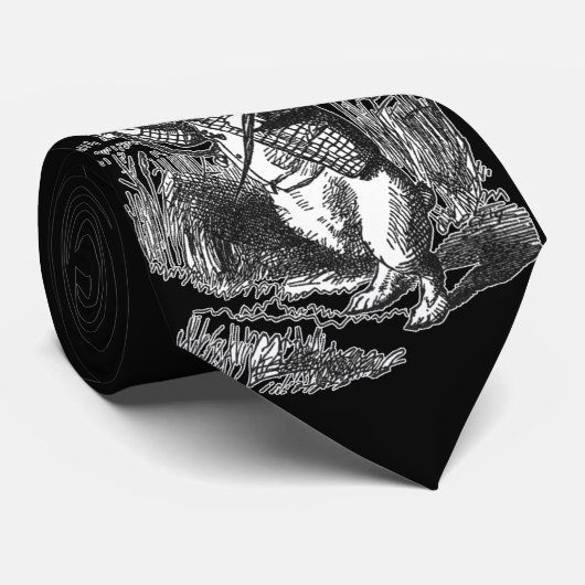 白いウサギ ネクタイ (ロール)