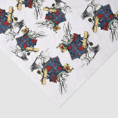 白いウサギ! 不思議の国のヴィンテージクラシックなアリス 薄葉紙 (詳細)