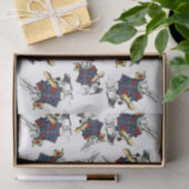 白いウサギ! 不思議の国のヴィンテージクラシックなアリス 薄葉紙 (ギフト)