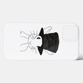 白いウサギ Case-Mate iPhoneケース (裏面 (横))