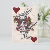 白いウサギRSVP 出欠カード (スタンド正面)