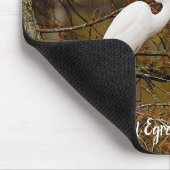 白いエグレ素晴らしット(紅葉マウスパッド) マウスパッド (コーナー)