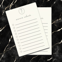 白いエレガントリネンとフラワーロゴスクリプト名