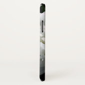 白いエレガント牡丹フローラ白い花写真 Case-Mate iPhoneケース (裏面/右)
