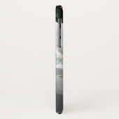 白いエレガント牡丹フローラ白い花写真 Case-Mate iPhoneケース (裏面/左)