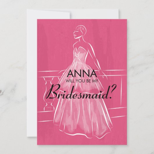 白いエレガント着物を着て下さい 招待状 (正面)