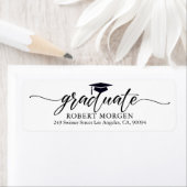 白いエレガント背景の黒いタイポグラフィ ラベル (インサイチュ)