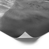 白いオオカミの森 ポスター (角)