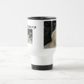 白いオオカミ トラベルマグ (中央)