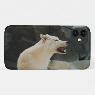 白いオオカミ iPhone 11 ケース