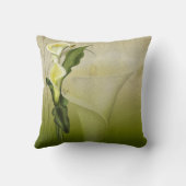 白いオランダカイウユリ クッション (裏面)