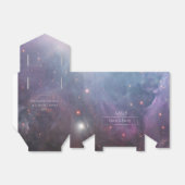 白いオーガニック好意レトロオリオン星雲EDITABLE フェイバーボックス (折り畳みなし)