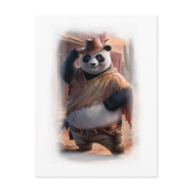 白いカウボーイ・パンダ 