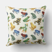 白いカエル クッション (裏面)