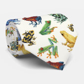 白いカエル ネクタイ (ロール)